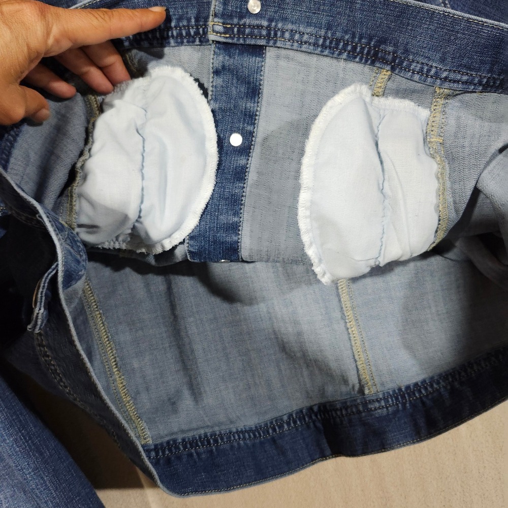 Christopher & Banks Est. 1946 Denim Jacket Blue Medium Wash Plus‎ Size 18/20W - Picture 5 of 12